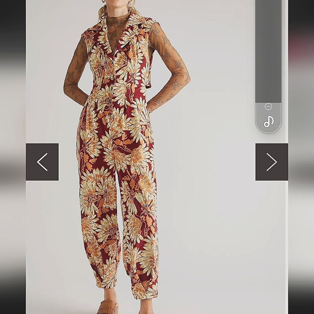 free people Corduroy romper jumpsuit - Size M